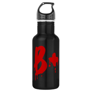 Blutgruppe B+ positiv #Horror Krankenhaus Trinkflasche