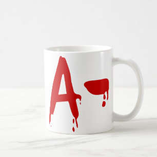 Blutgruppe ein negatives #Horror Krankenhaus Kaffeetasse