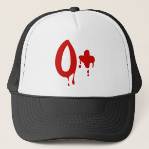 Blutgruppe O+ Positiv #Horror Hospital Truckerkappe