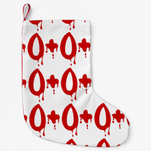 Blutgruppe O+ positiv #Horror Krankenhaus Kleiner Weihnachtsstrumpf