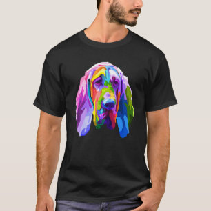 Bluthochdruck Pop Porträt für Hunde Besitzer T-Shirt