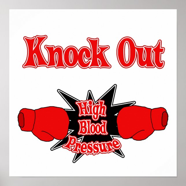 Bluthochdruck Poster (Vorne)
