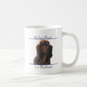 Bluthund bester Freund; Bluthund-Geschenke;  Kaffeetasse