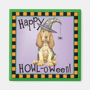 Bluthund Hexe Magnet