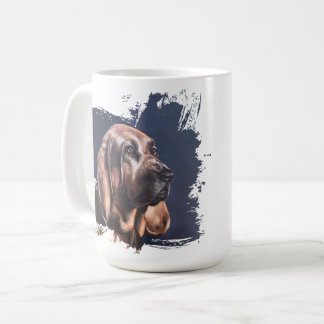 Bluthund-Hund-Liebe-Tasse Kaffeetasse