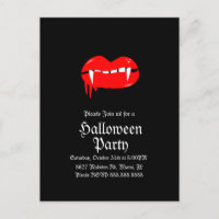 Blutige Lippen Vampir Halloween Geburtstagsfeier
