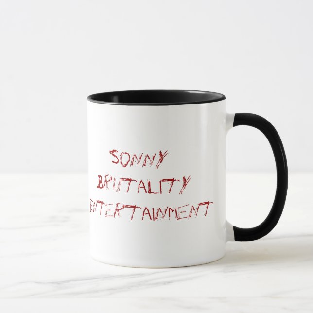 Blutige Sonny-Brutalitäts-Tasse Tasse (Rechts)