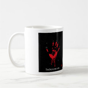 blutige Übergabe der Tasse