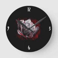 Blutige weiße Rose