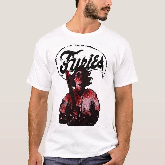 Blutiger Baseball-Typ der Furien T-Shirt (Vorderseite)