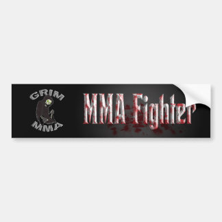 Blutiger MIXED MARTIAL ARTS Kämpfer-Autoaufkleber Autoaufkleber