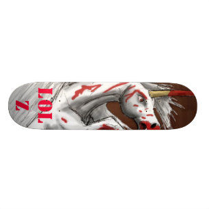 Blutiges Einhorn LOLZ BRETT Skateboard