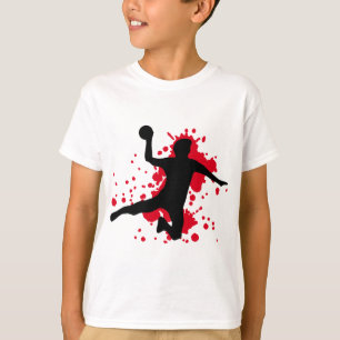 blutiges Handball dodgeball T-Shirt