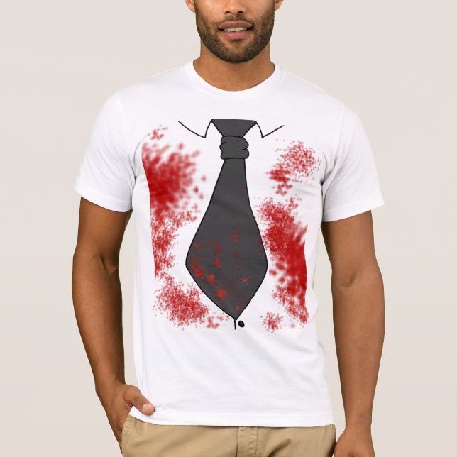 Blutiges Shirt (Vorderseite)