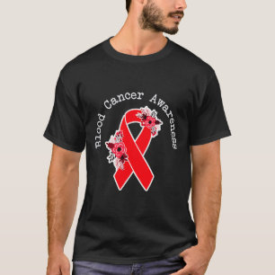 Blutkrebs-Bewusstsein Blumenkohlblut T-Shirt