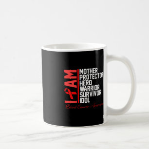 Blutkrebs-Bewusstsein Ich bin Mutter Heldenkrieger Kaffeetasse