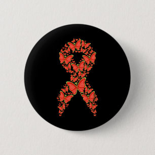 Blutkrebs-Bewusstseins-Motivations-Unterstützungs- Button