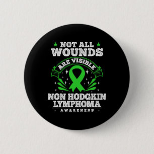 Blutkrebs-Geschenk Non-Hodgkin-Lymphom-Bewusstsein Button