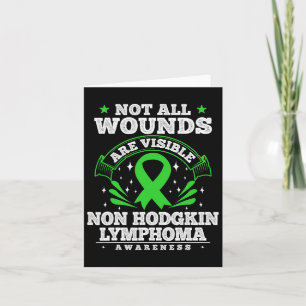 Blutkrebs Geschenk Non-Hodgkin-Lymphom Bewusstsein Karte