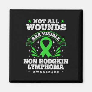 Blutkrebs Geschenk Non-Hodgkin-Lymphom Bewusstsein Magnet