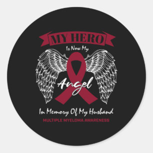 Blutkrebs im Gedächtnis des multiplen Myeloms Runder Aufkleber