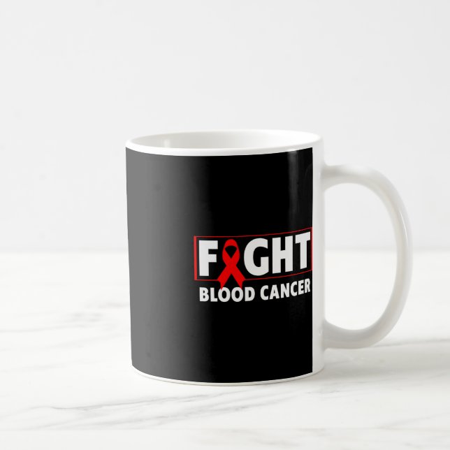 Blutkrebs - Kampf gegen Blutkrebs Kaffeetasse (Rechts)
