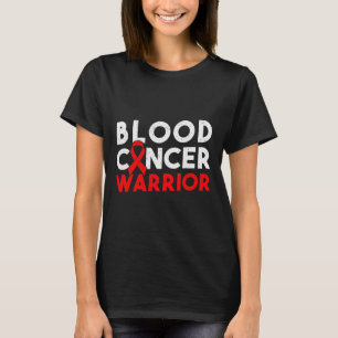 Blutkrebs-Krieger-Schleife 2 T-Shirt