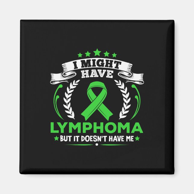 Blutkrebs Lymphom hat kein Lymphom Awa Magnet (Vorne)
