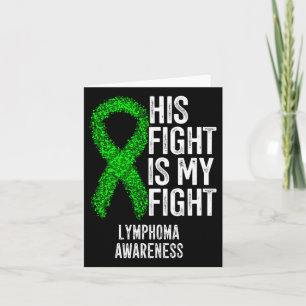 Blutkrebs Sein Kampf ist mein Kampf Lymphom Awaren Karte