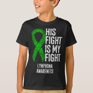 Blutkrebs Sein Kampf ist mein Kampf Lymphom Awaren T-Shirt