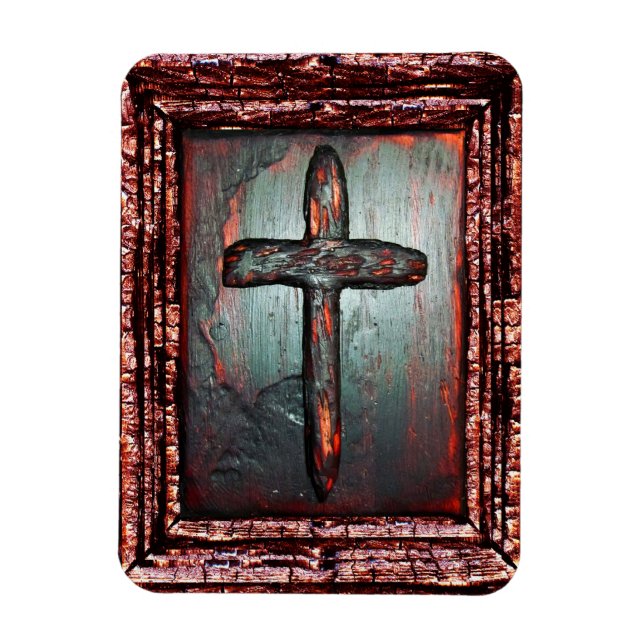 Blutkreuz Magnet (Vertikal)