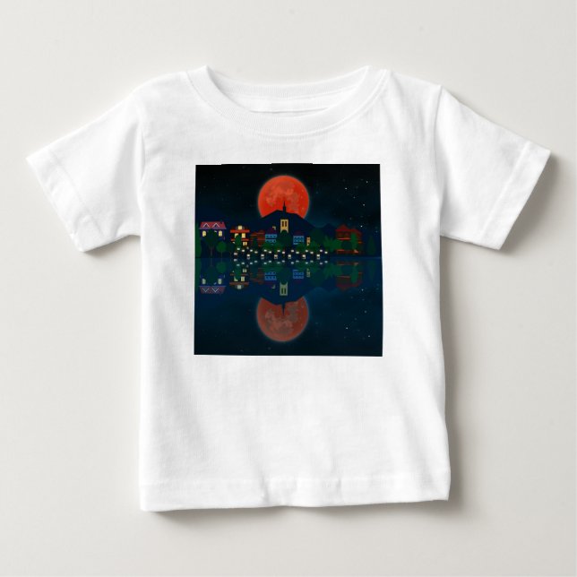 Blutmond Baby T-shirt (Vorderseite)