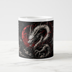 Blutmond-Drache Jumbo-Tasse