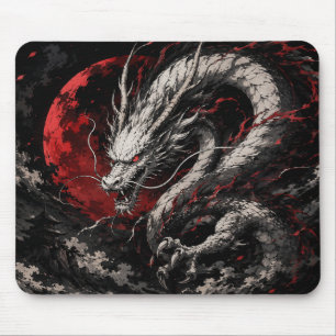 Blutmond-Drache Mousepad