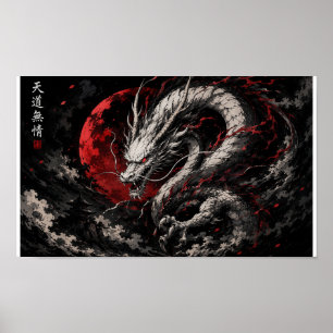 Blutmond-Drache Poster