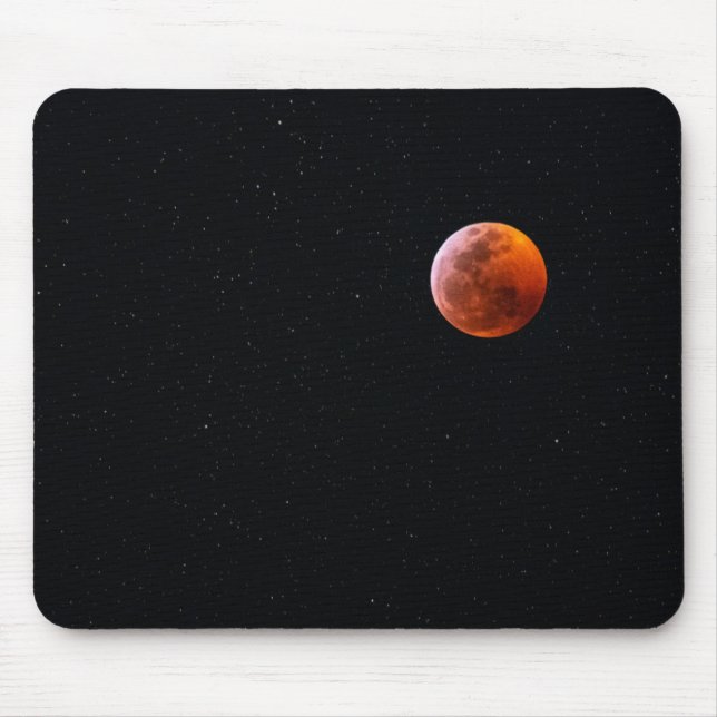 Blutmond-Eclipse | Big Island Hawaii Mousepad (Vorne)