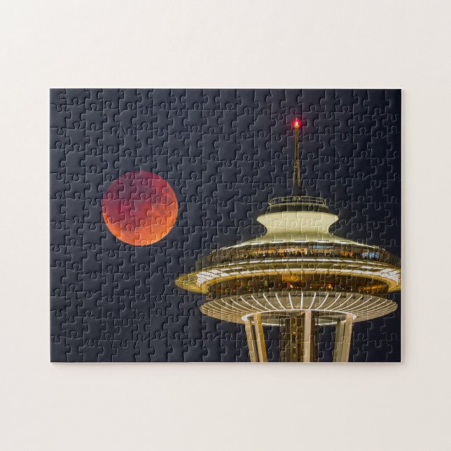 Blutmond | Space Needle Seattle Puzzle (Horizontal)