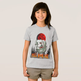 Blutmondrinde - Zombie Hund Halloween-Shirt Tri-Blend Shirt