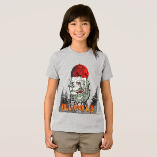 Blutmondrinde - Zombie Hund Halloween-Shirt Tri-Blend Shirt