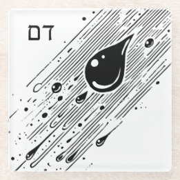 Blutpest für Seder Glasuntersetzer