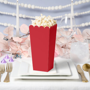Blutrote Popcorn-Geschenkbox Geschenkschachtel