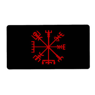 Blutrotes Vegvísir (Viking-Kompass)