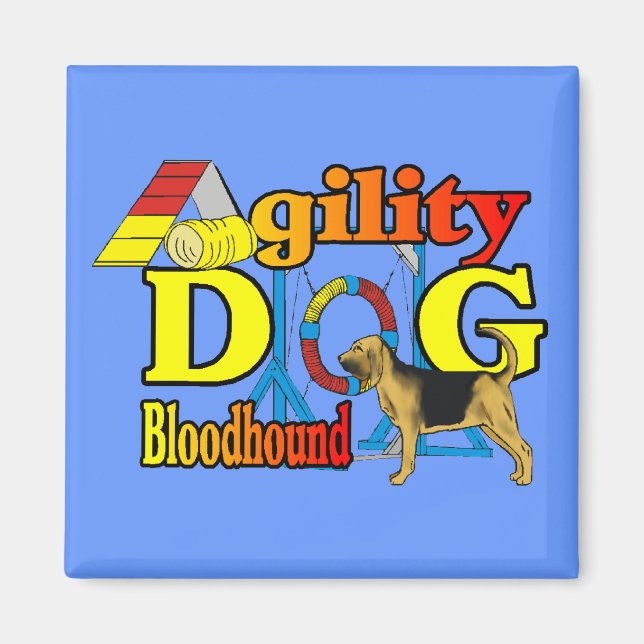 Blutschwund-Agility-Geschenke Magnet (Vorne)