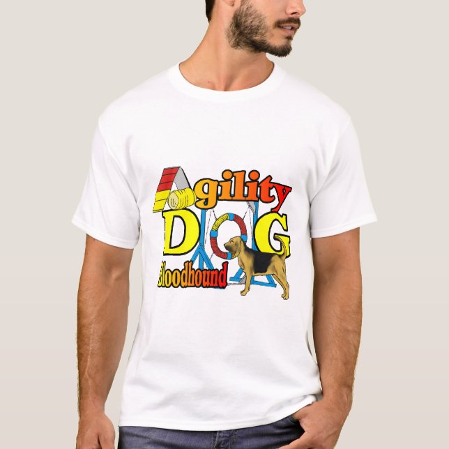 Blutschwund-Agility-Geschenke T-Shirt (Vorderseite)