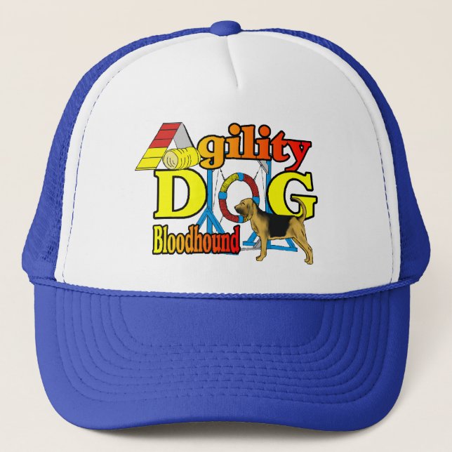 Blutschwund-Agility-Geschenke Truckerkappe (Vorderseite)