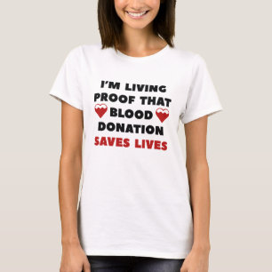 Blutspende Rette Leben T-Shirt