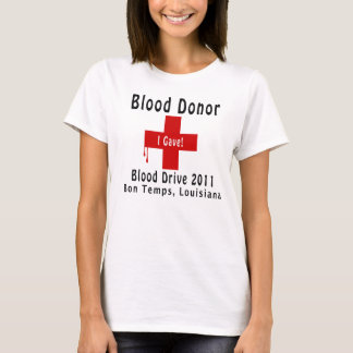 Blutspender 2011 W-Tropfen T-Shirt