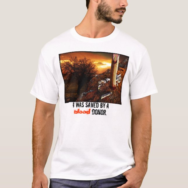 Blutspender T-Shirt (Vorderseite)