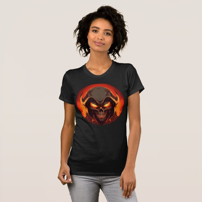 Blutstillender Sensenmann T-Shirt (Vorne ganz)