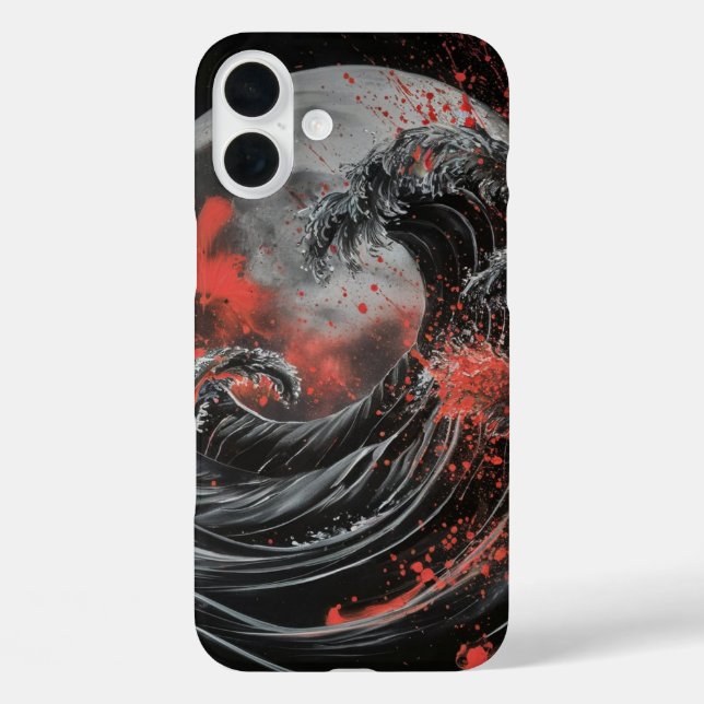 "Bluttide" Case-Mate iPhone Hülle (Rückseite)